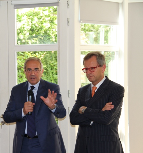 Il presidente Zilio e il segretario generale Bellati a Bruxelles