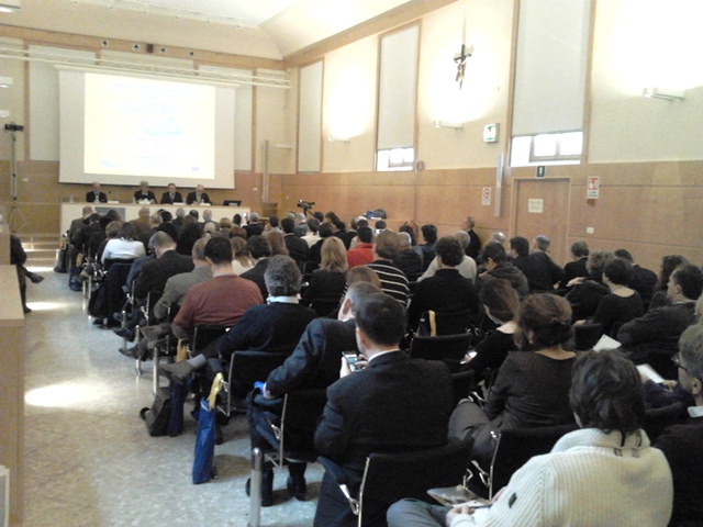 La sala della conferenza