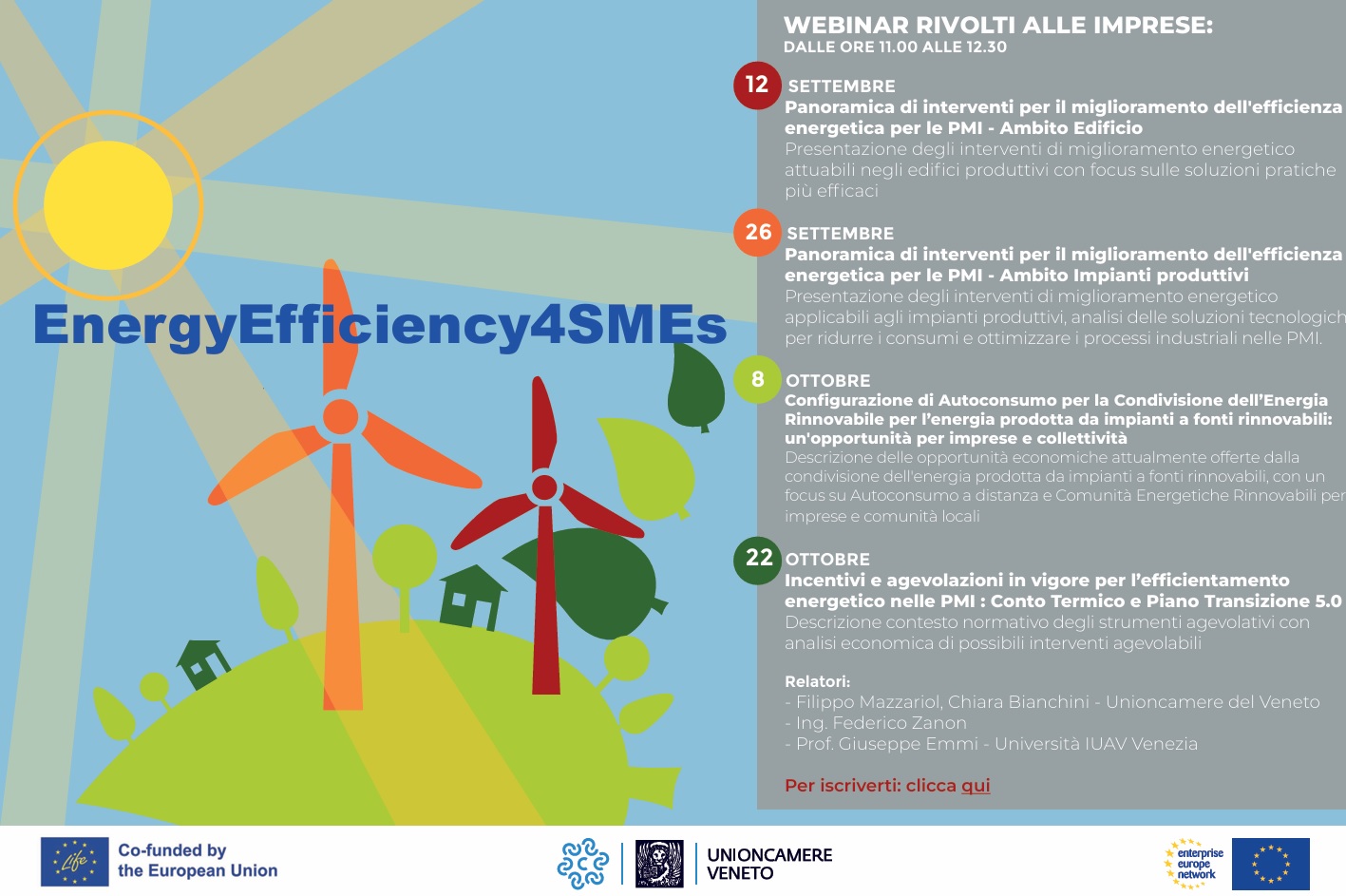 Programma webinar Efficienza energetica